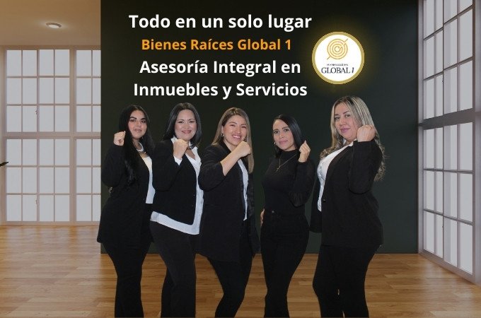 Equipo administrativo Bienes Raíces Global 1